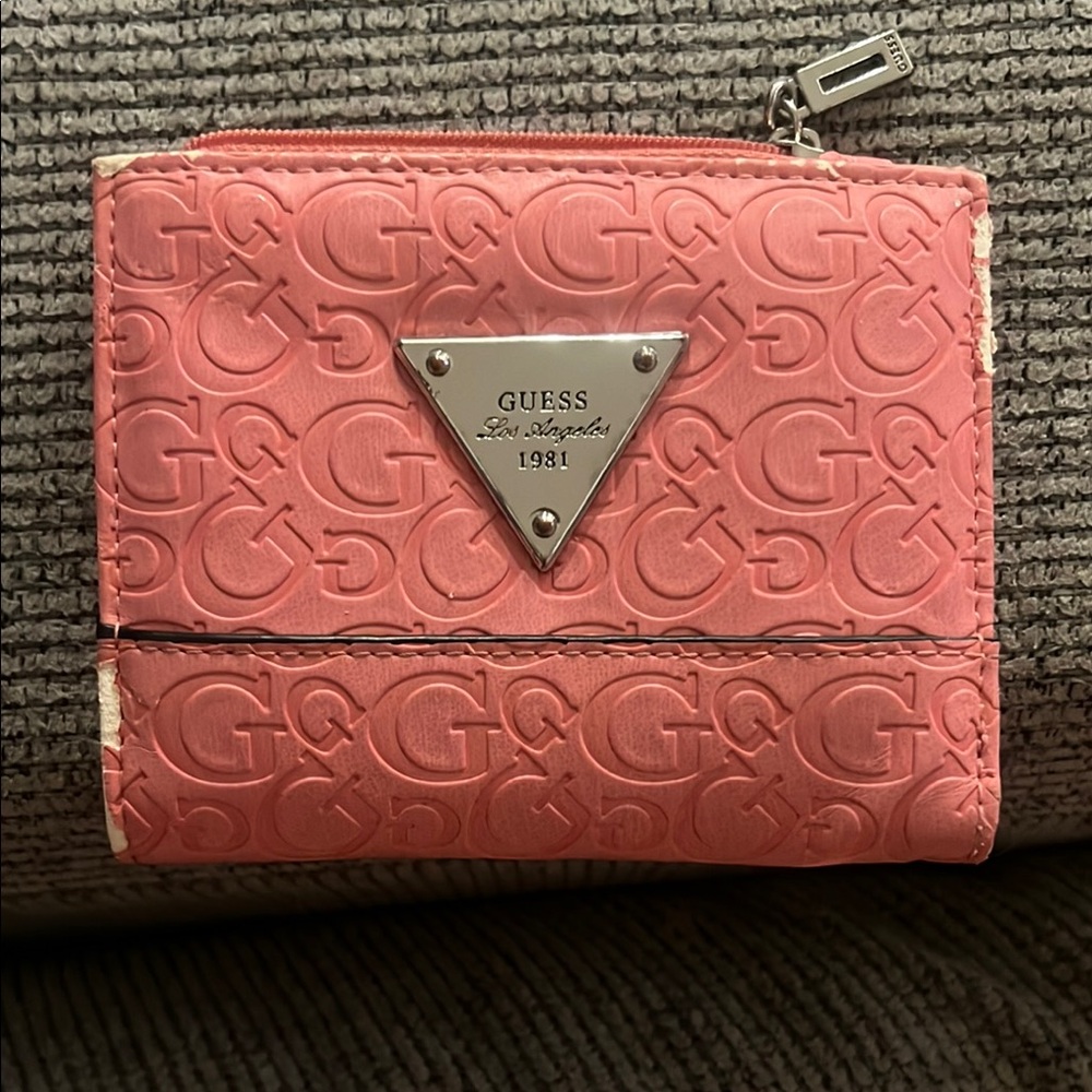 Guess Coral Embossed Wallet